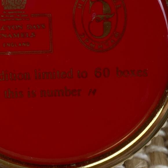 RARE #14/60 Halcyon Days Enamels Monument to Peter the Great Trinket Snuff Box - Picture 13 of 16